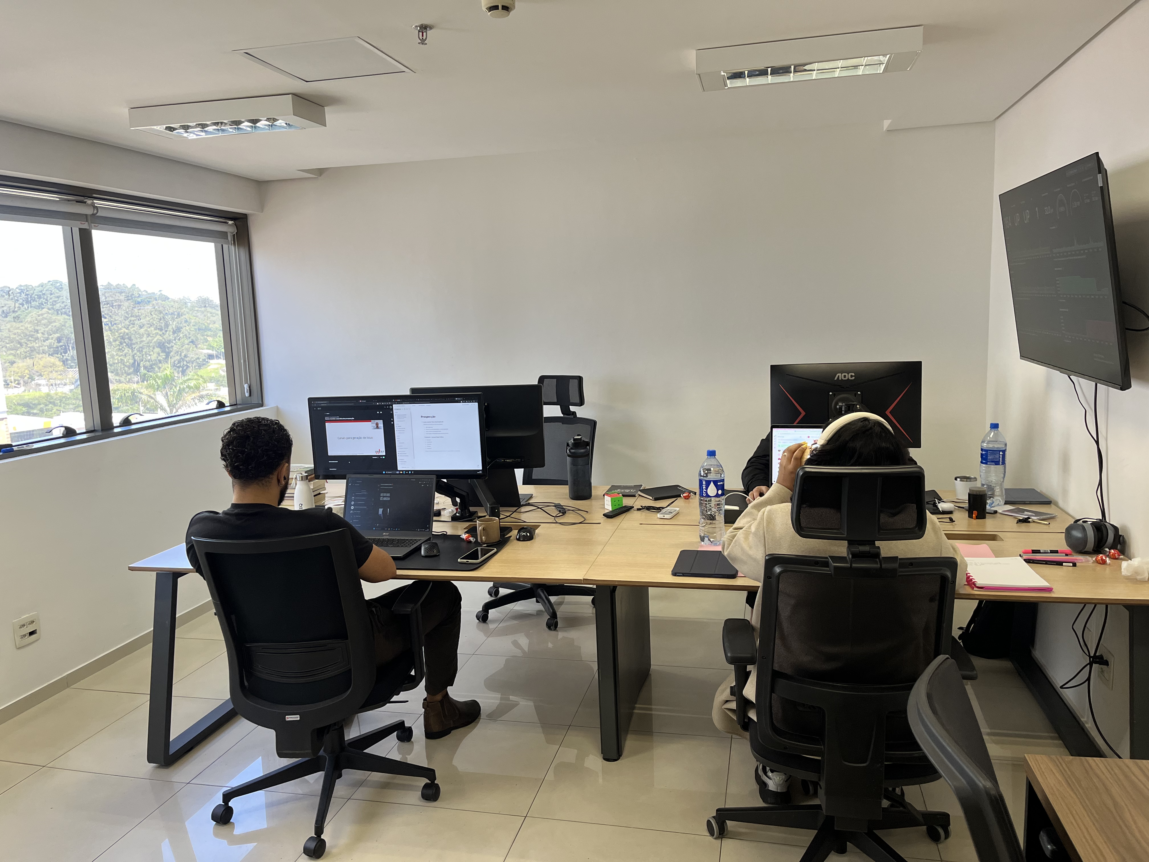 Equipe da Mave no escritório